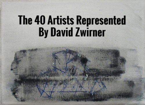 The 40 Artists Represented By David Zwirner
